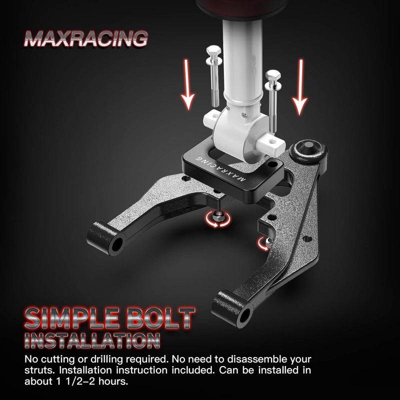 Maxracing 2.5" Leveling Lift Kit Compatible with 2007-2026 Chevy Avalanche Silverado Suburban 1500 Tahoe Sierra Yukon XL1500 - Image 5